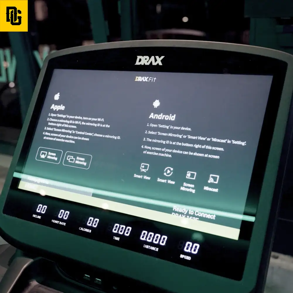 big screen treadmill